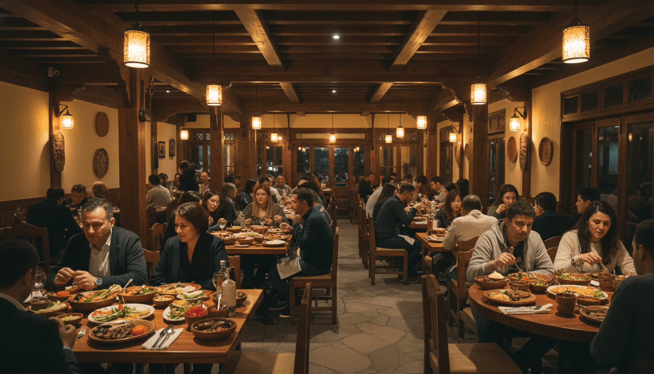Website for a San Diego restaurant, homepage mockup
